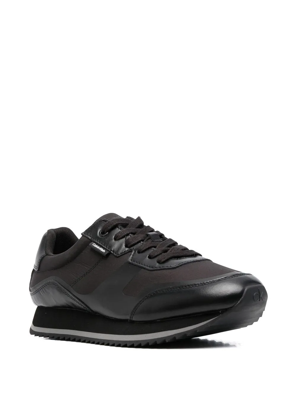 Calvin Klein Sneakers met logopatch - Zwart