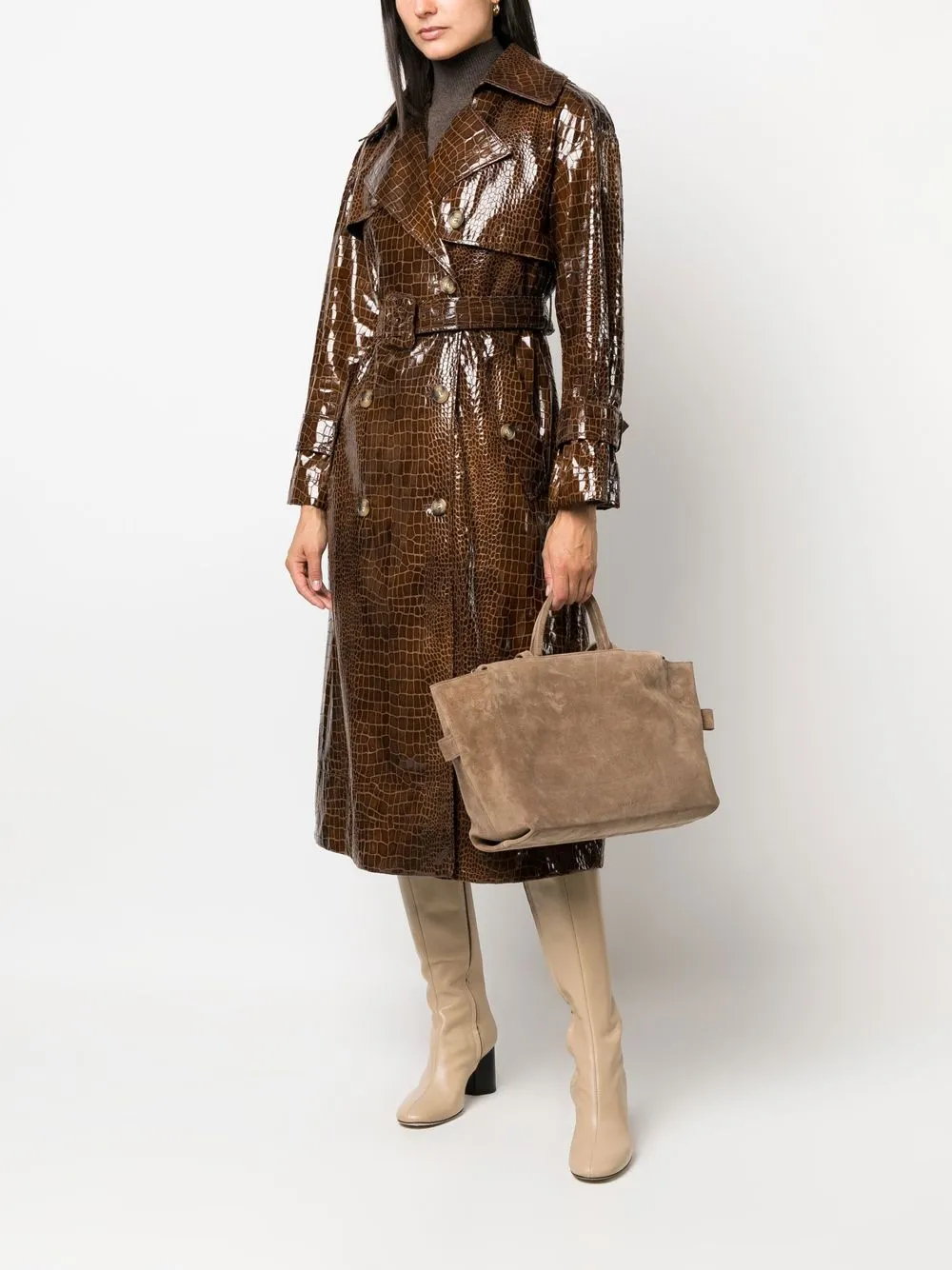 Marsèll Suède shopper - Beige