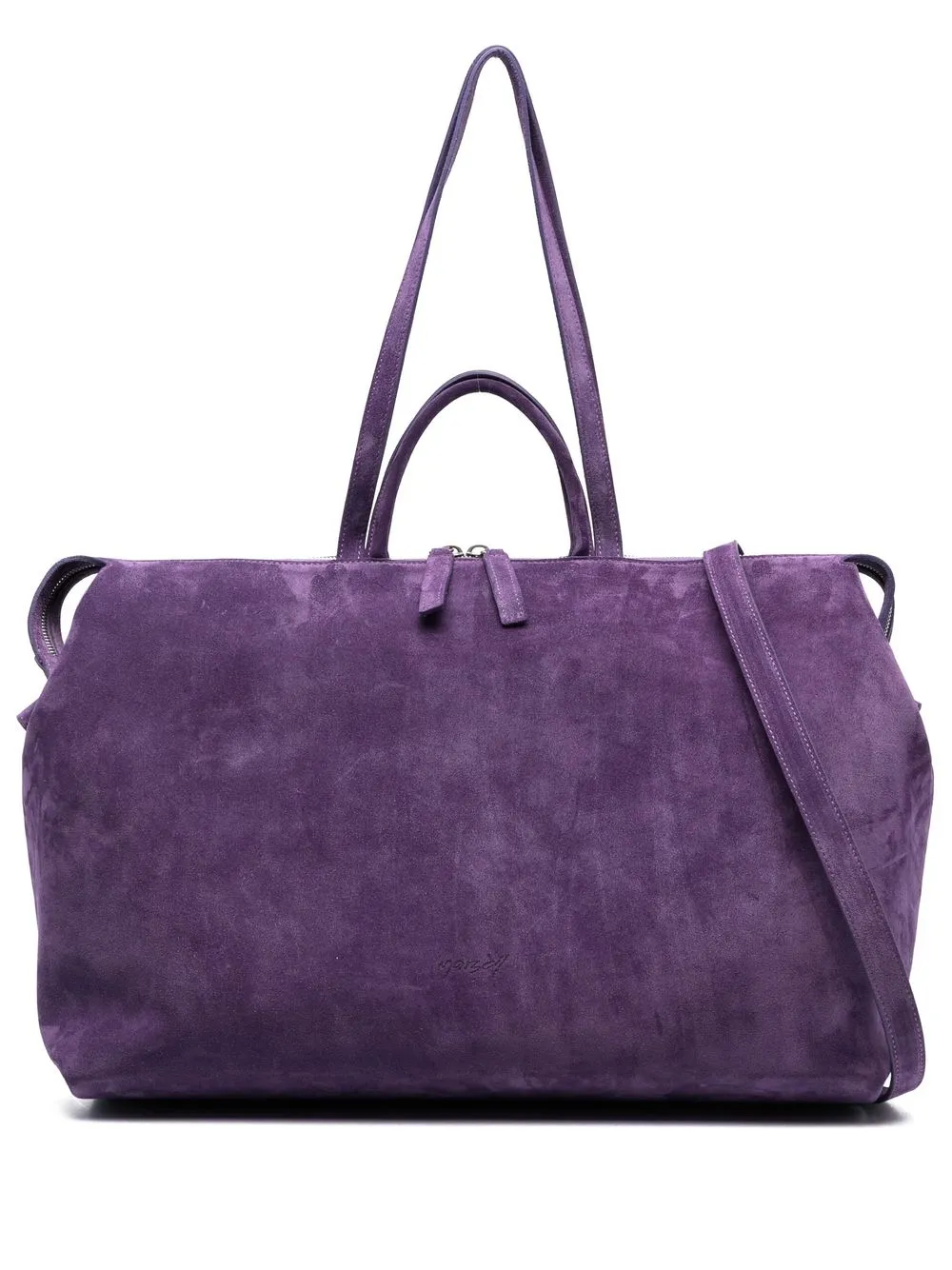 

Marsèll multi-strap suede tote - Purple