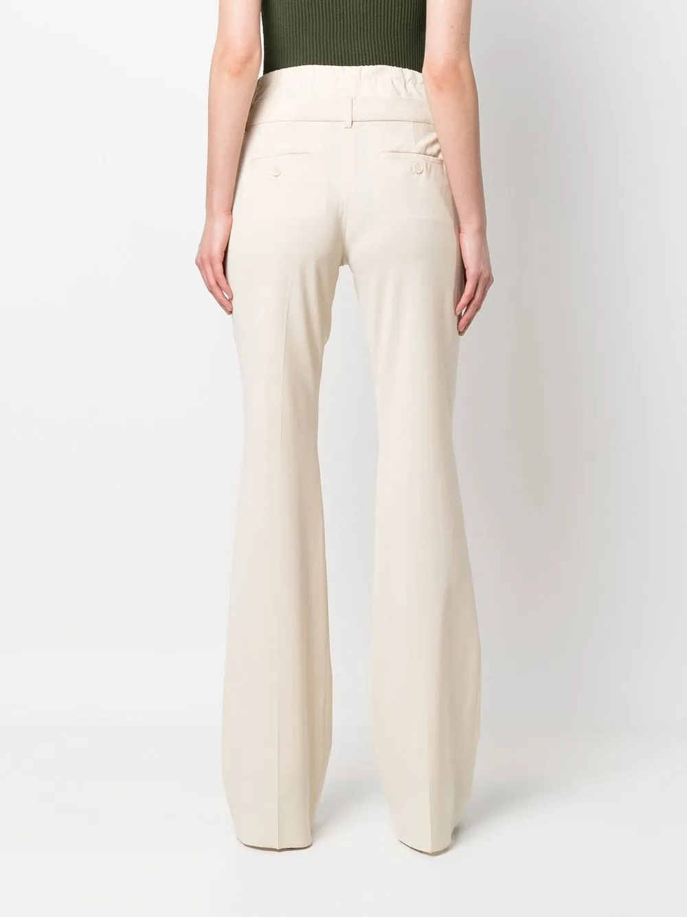Sportmax High waist broek Beige