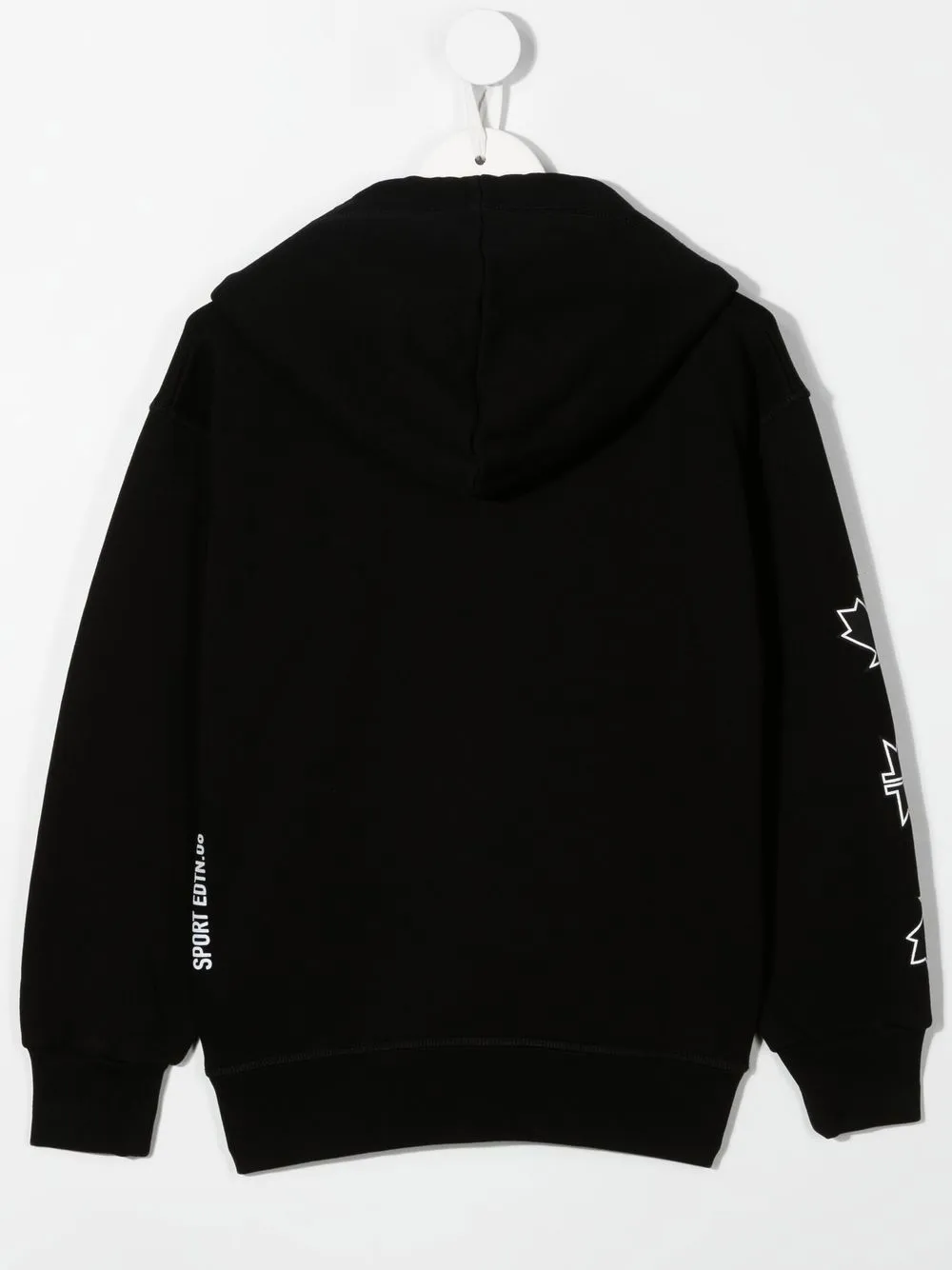 Dsquared2 Kids Hoodie met logoprint - Zwart