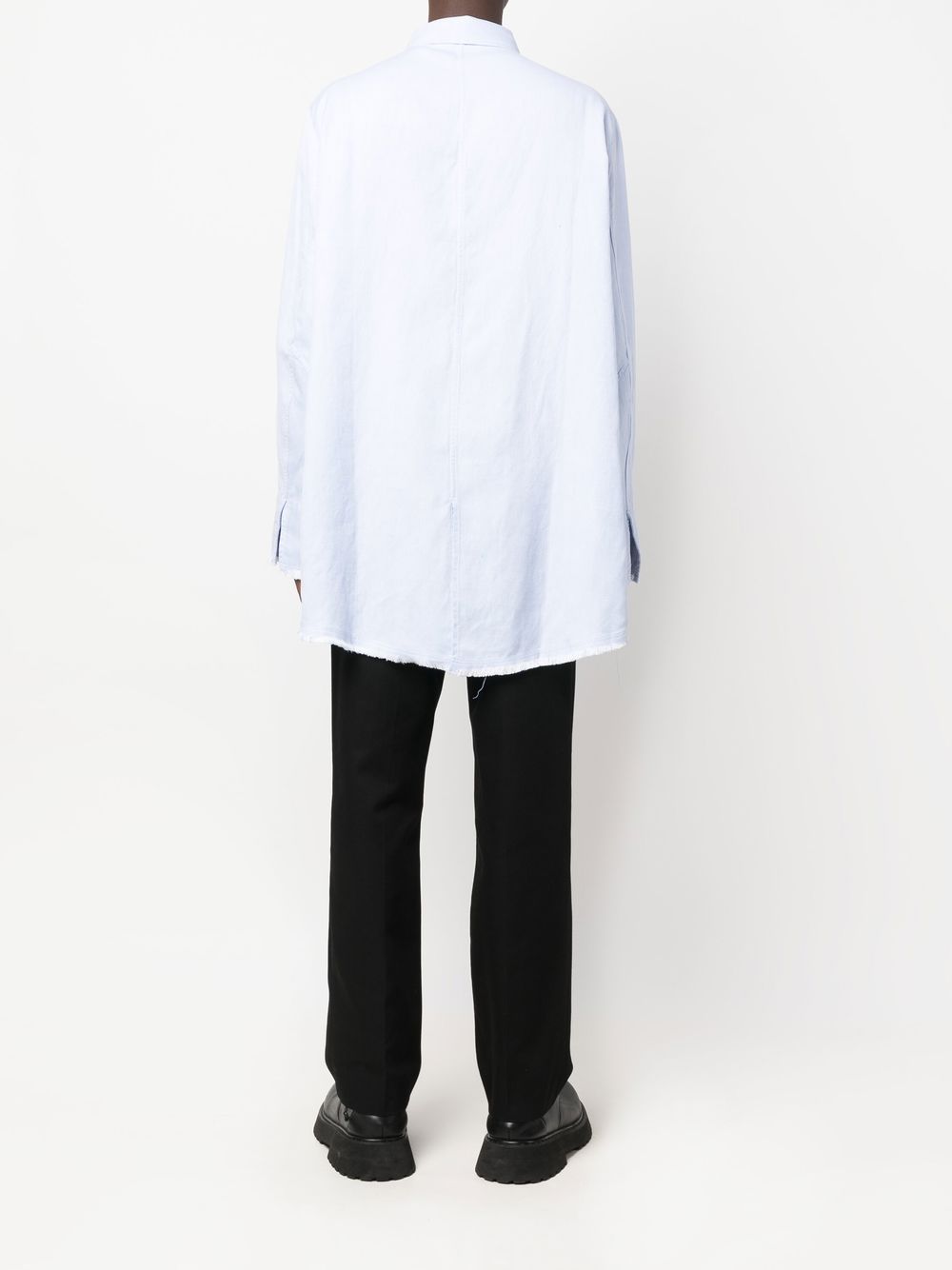 OUR LEGACY longline raw-cut shirt Men