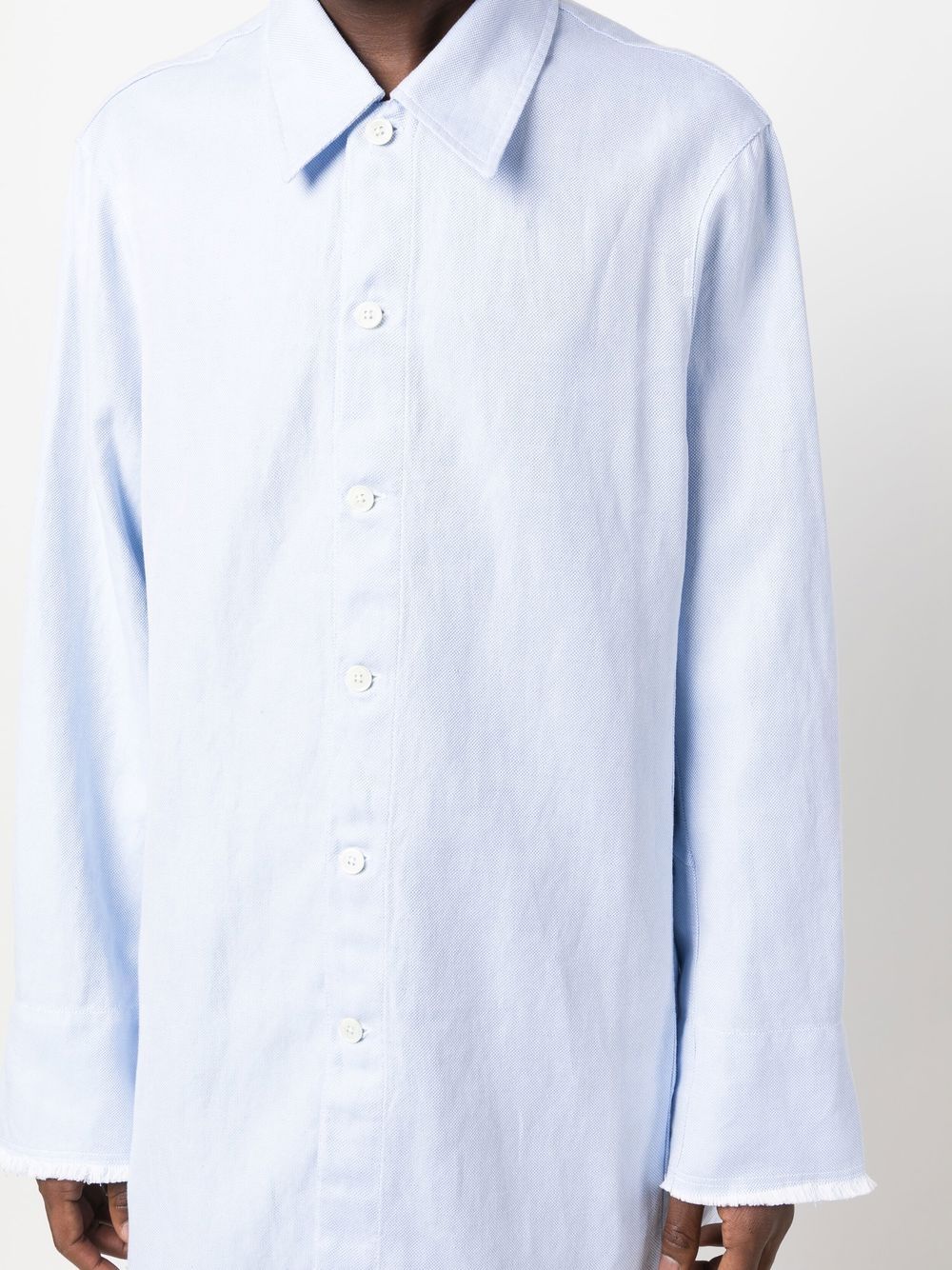 OUR LEGACY longline raw-cut shirt Men