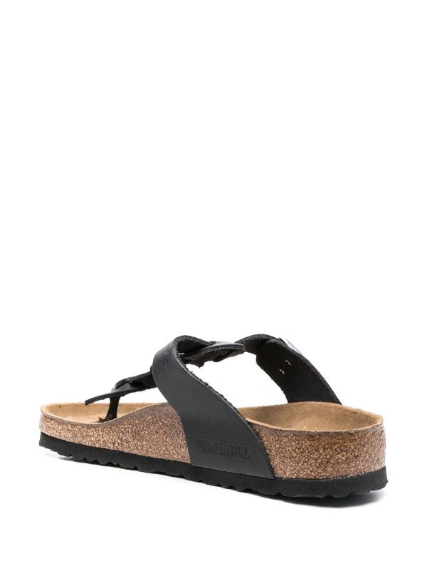 birkenstock gizeh braided black