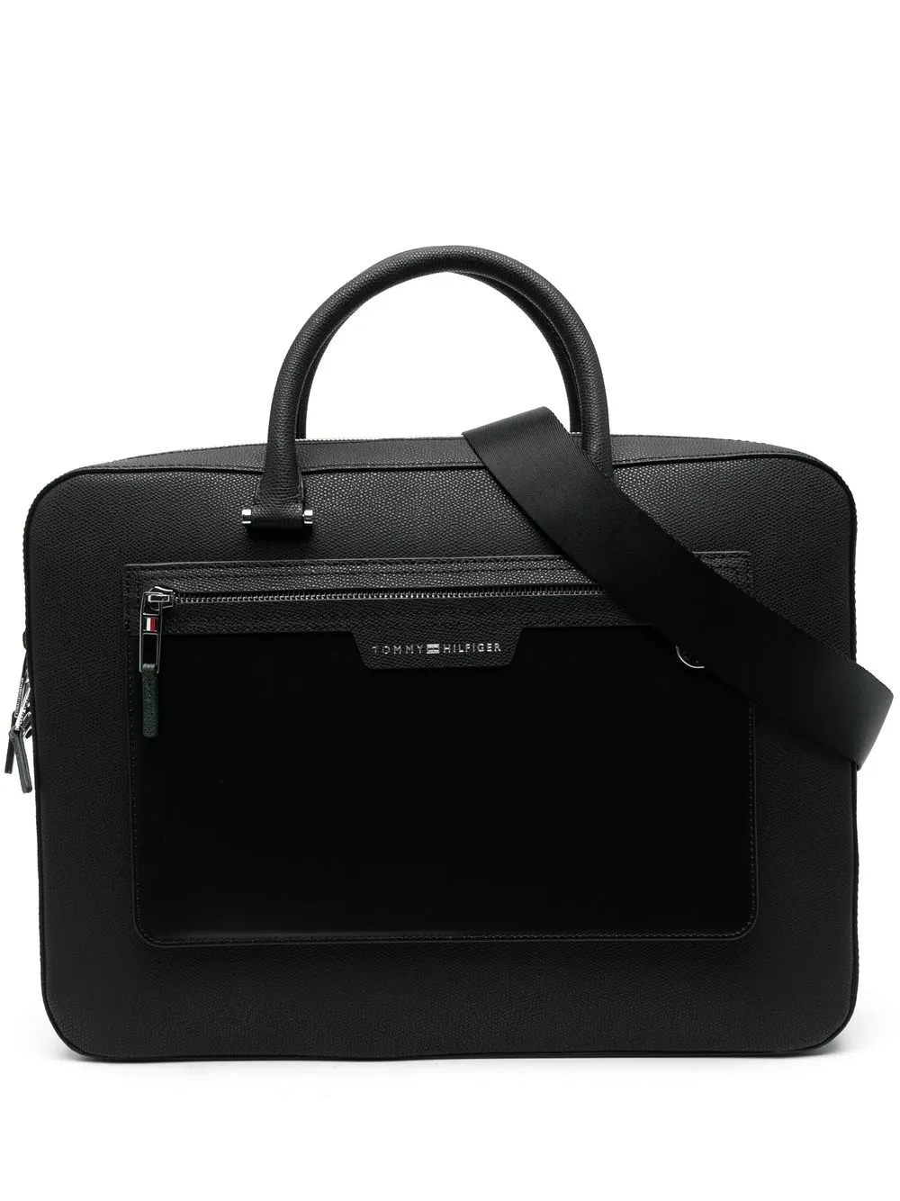 

Calvin Klein portalaptop con placa del logo - Negro
