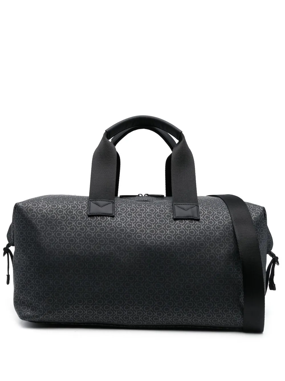 

Calvin Klein bolsa con logo estampado - Negro