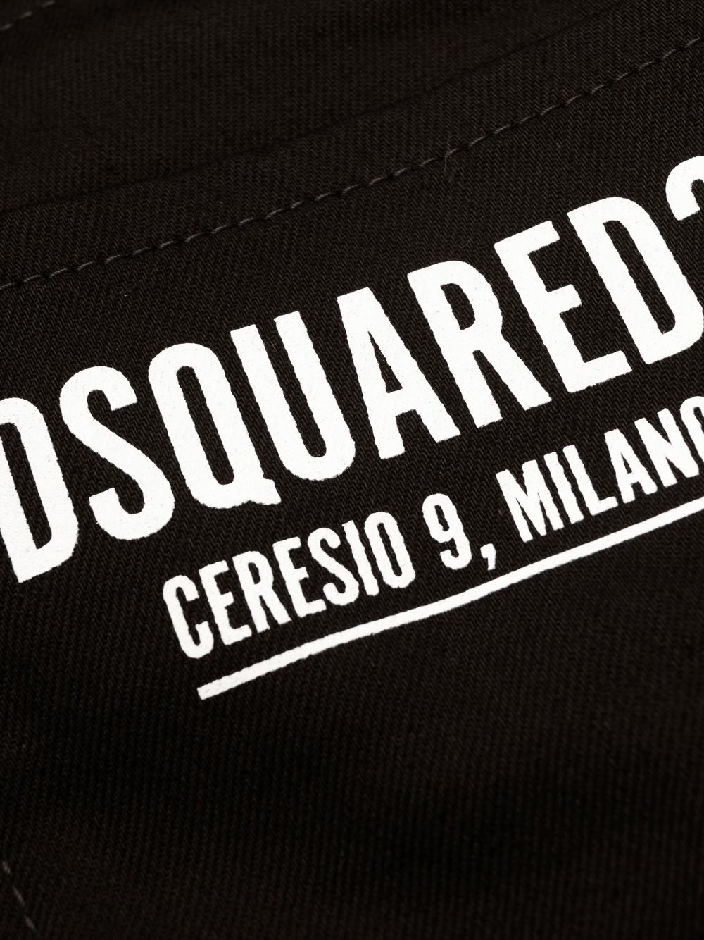 DSQUARED2 rear logo-print skinny jeans Men