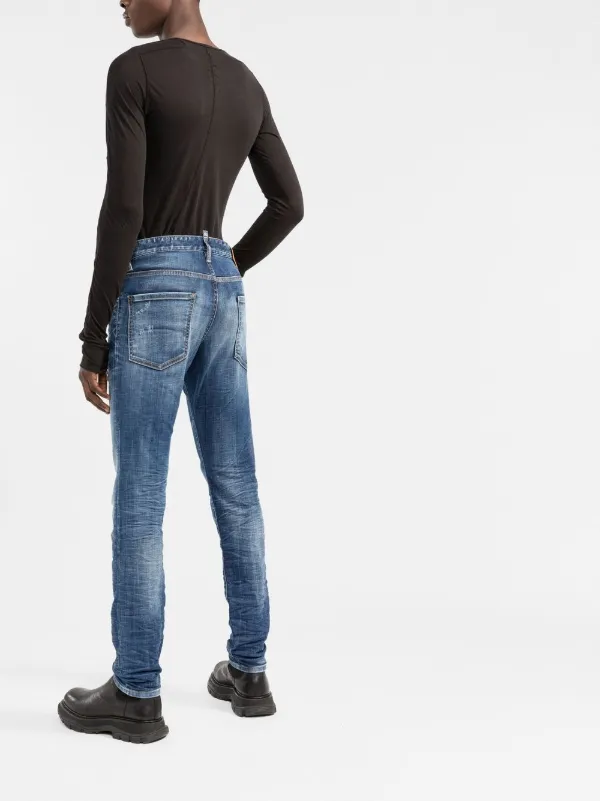 Dsquared2 ディースクエアード ストーンウォッシュ スキニージーンズ