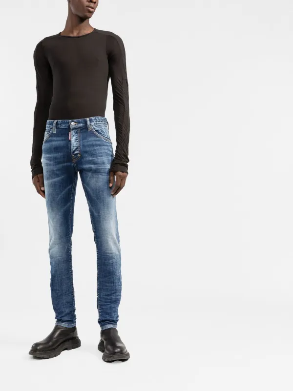Dsquared2 ディースクエアード ストーンウォッシュ スキニージーンズ
