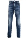 DSQUARED2 stonewashed skinny jeans - Blue