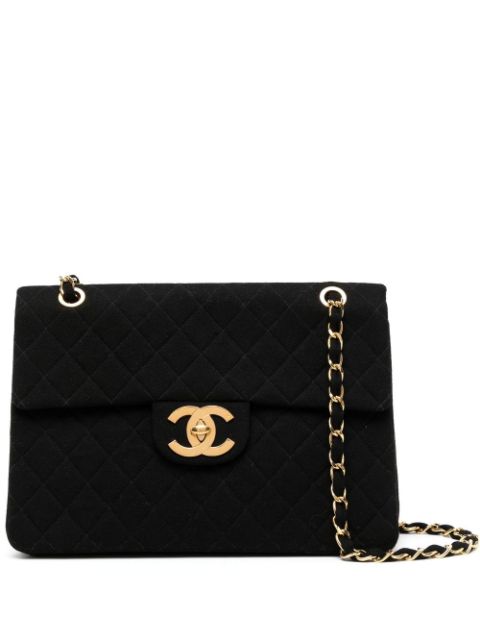 Cheap HOT SALE CHANEL 1991-1994 Jumbo Classic Flap shoulder bag Women