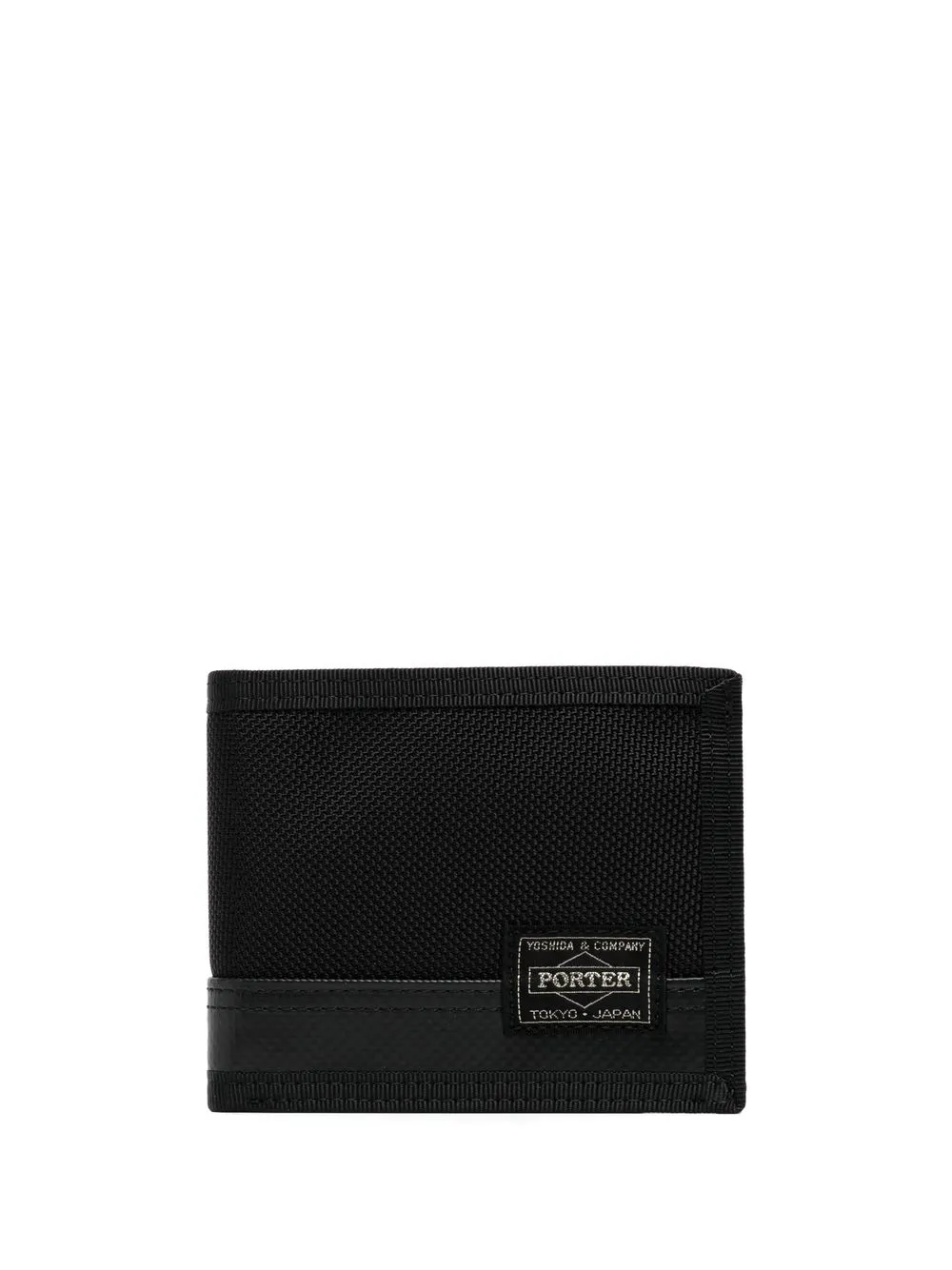 

Porter-Yoshida & Co. cartera con parche del logo - Negro