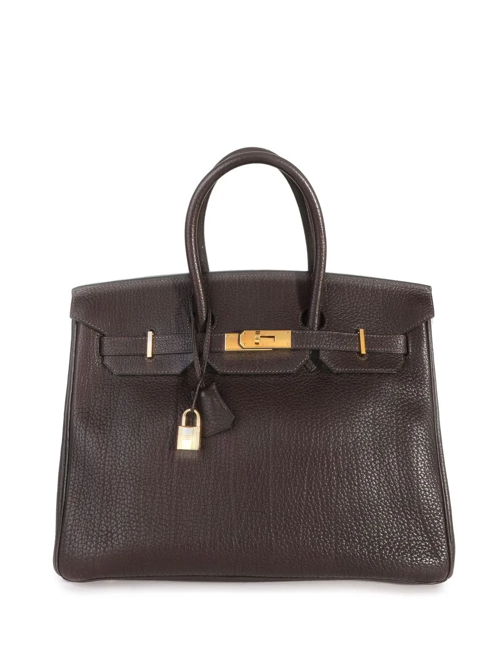 

Hermès bolsa de mano Birkin 35 pre-owned - Marrón