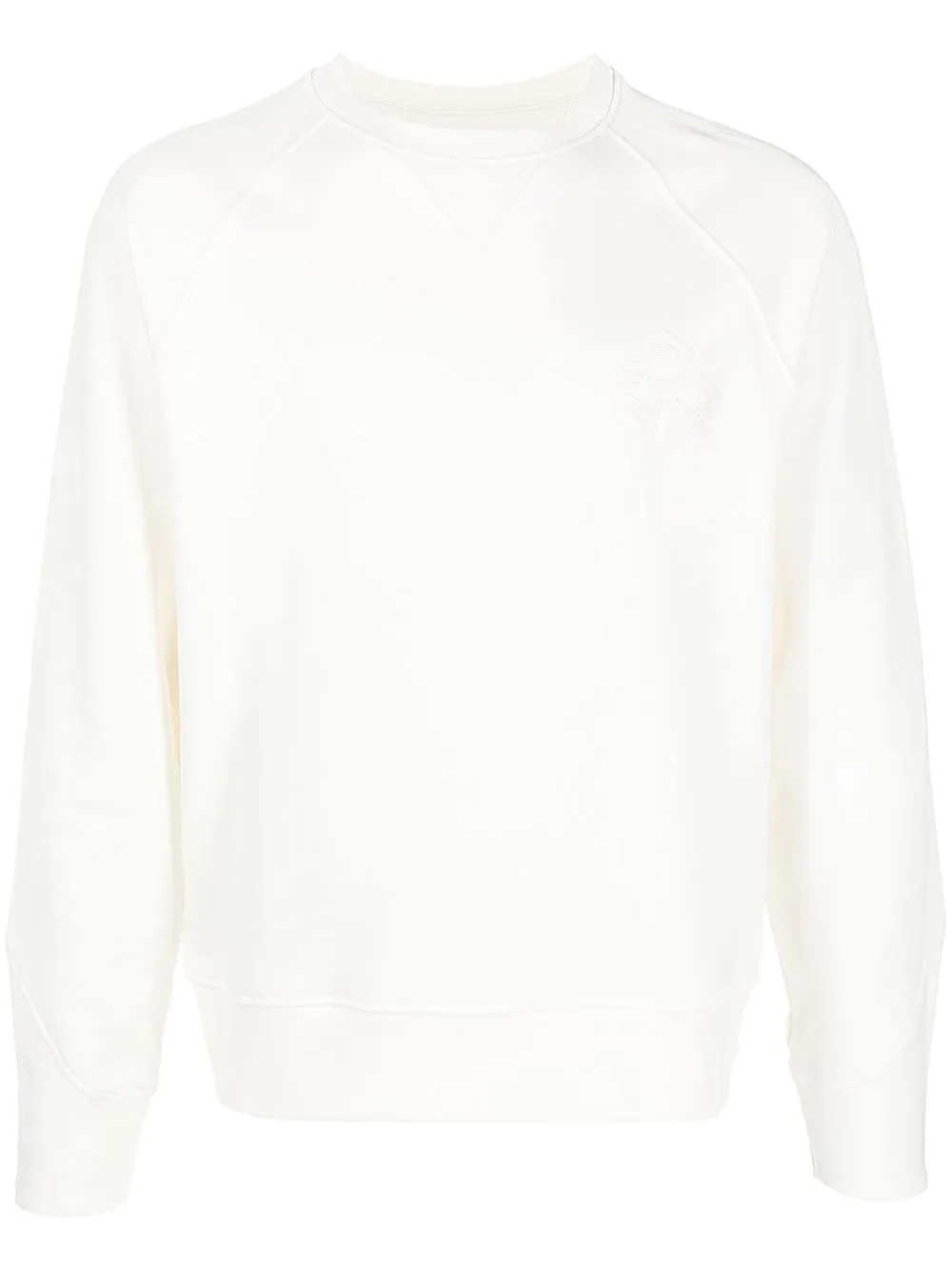 

Tagliatore sudadera con logo bordado - Blanco