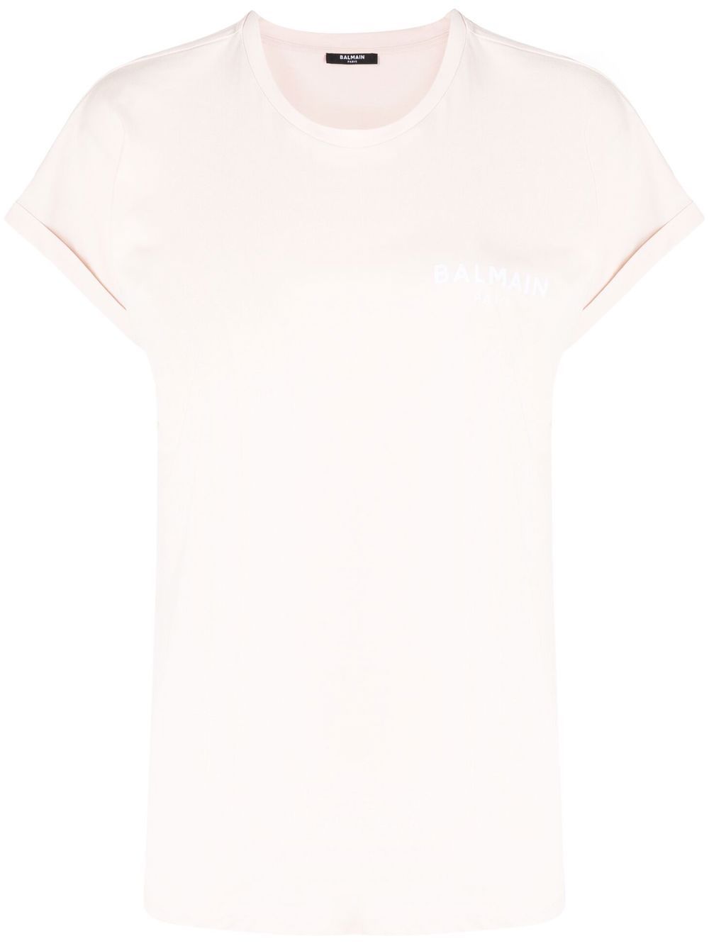 Balmain logo-print T-shirt - Pink