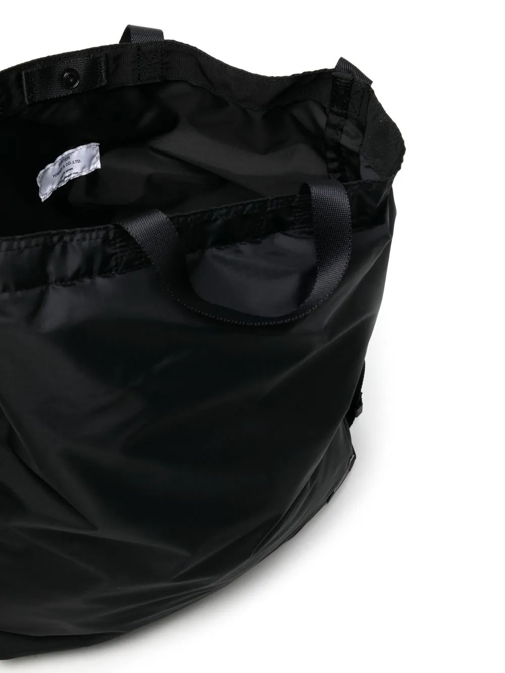 Porter-Yoshida & Co. Schoudertas met logopatch Zwart