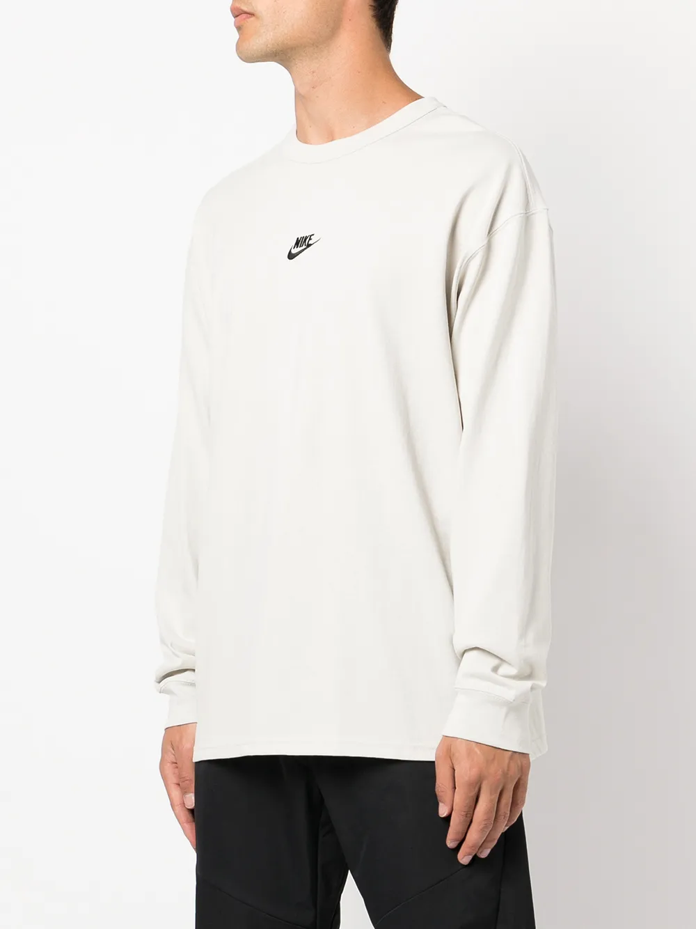 nike animal print logo sweatshirt