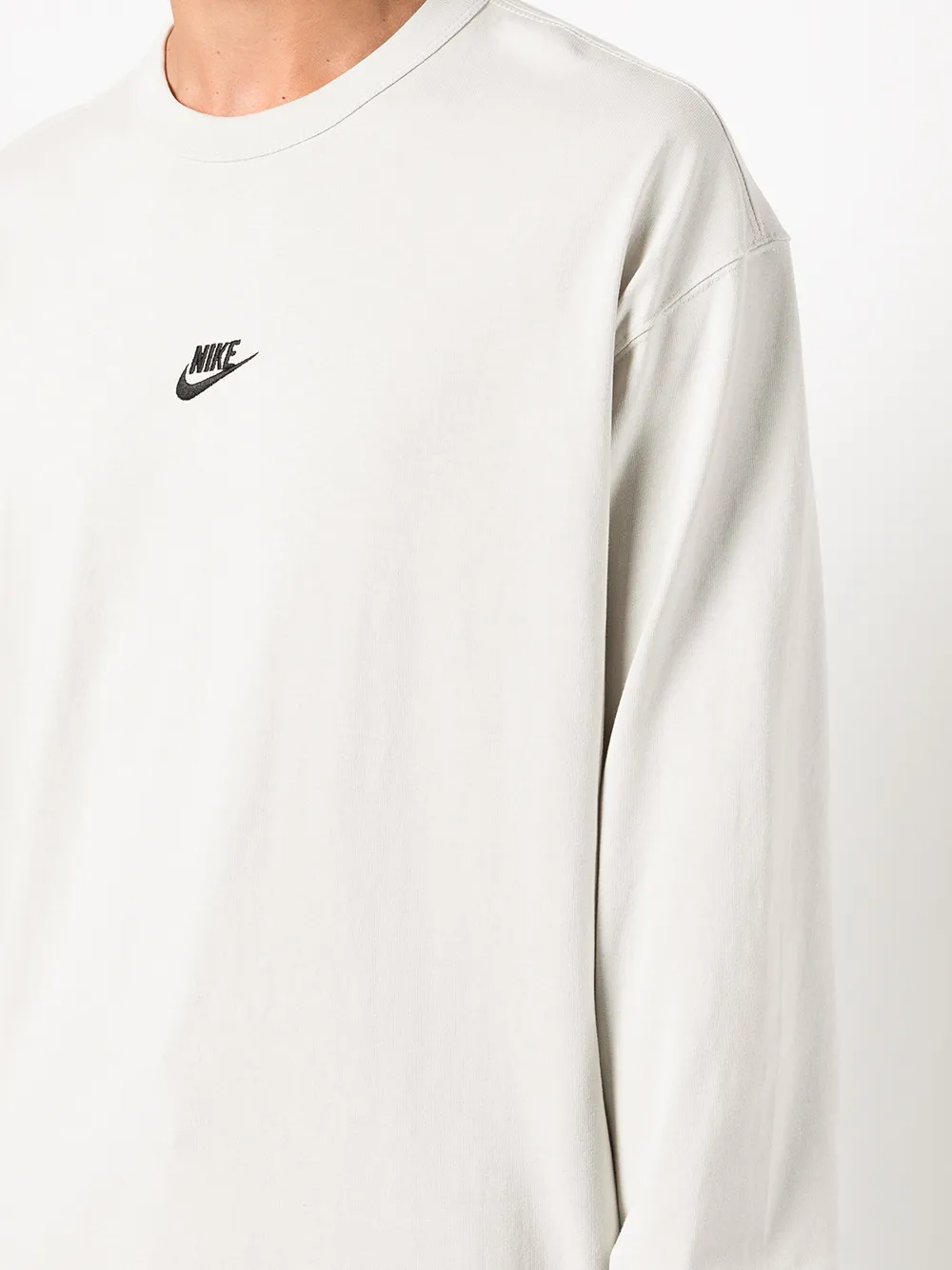 nike animal print logo sweatshirt