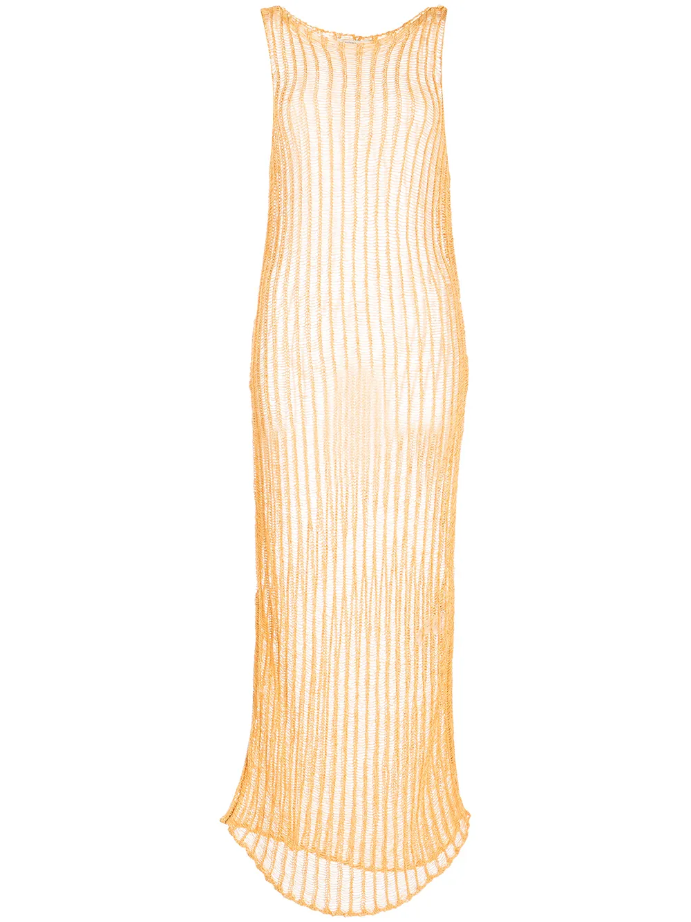 

Paloma Wool vestido midi tejido - Amarillo