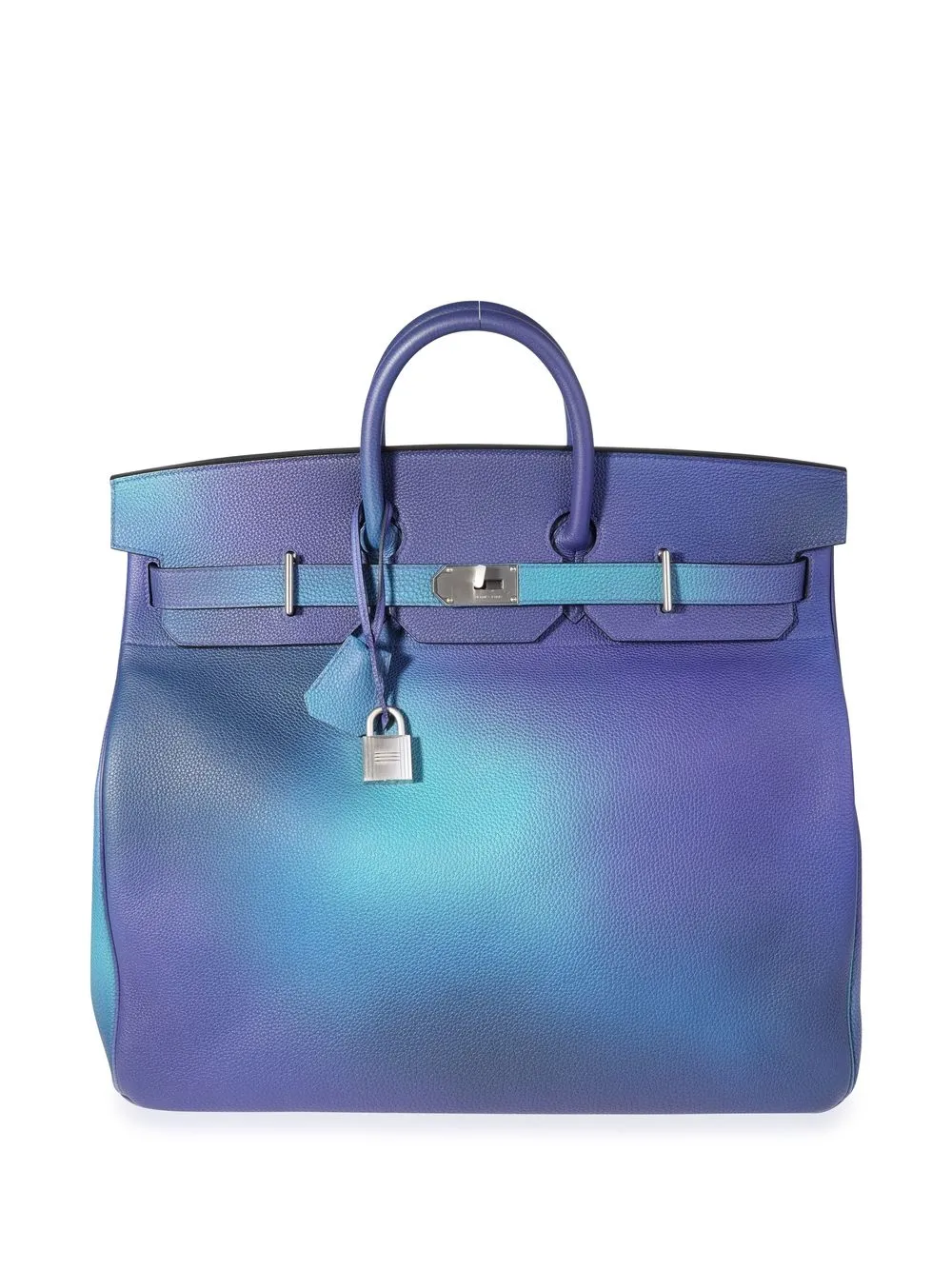 

Hermès bolsa de mano Haut à Courroies 50 pre-owned - Azul