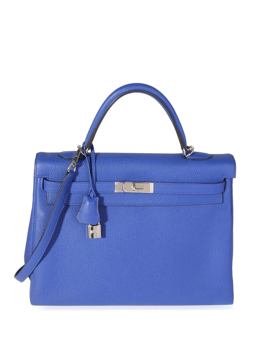 

Hermès bolsa Kelly 35 Retourne pre-owned - Azul