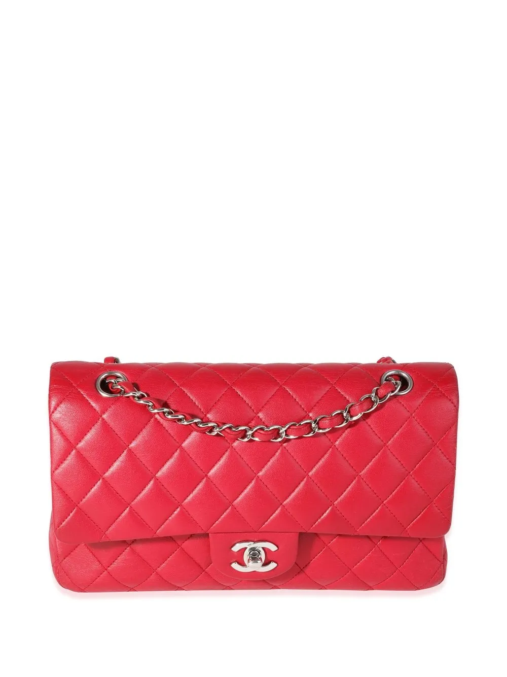 

Chanel Pre-Owned bolsa de hombro Double Flap mediana - Rojo