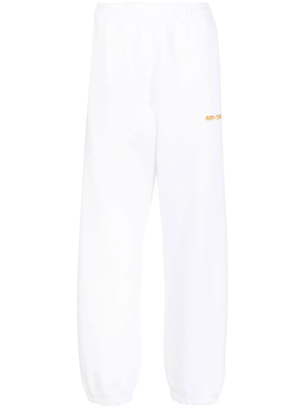 

Off-White pants con logo estampado - Blanco