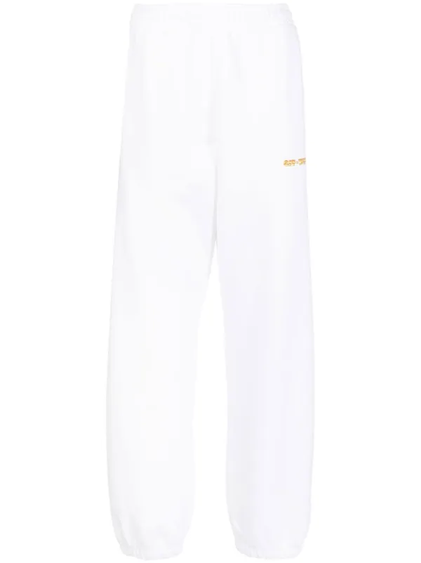 Mens off 2025 white sweatpants