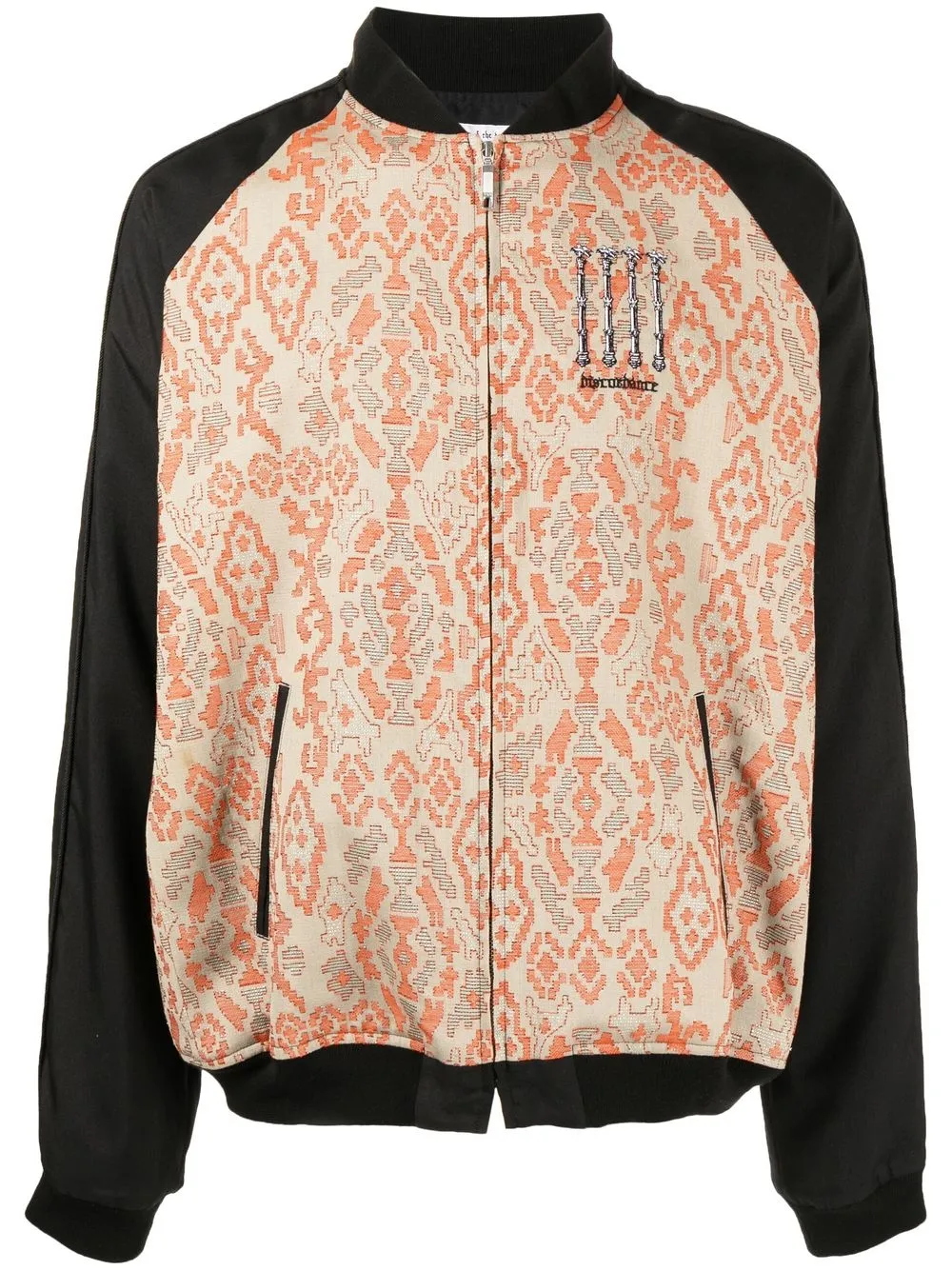 

Children Of The Discordance chamarra bomber con motivo en jacquard - MULTICOLOR