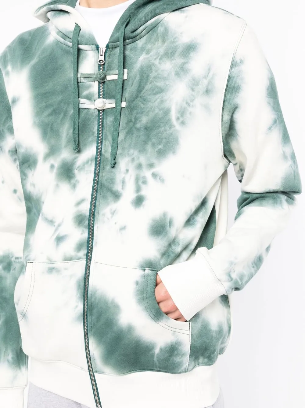 CLOT tiedye zipup Hoodie Farfetch