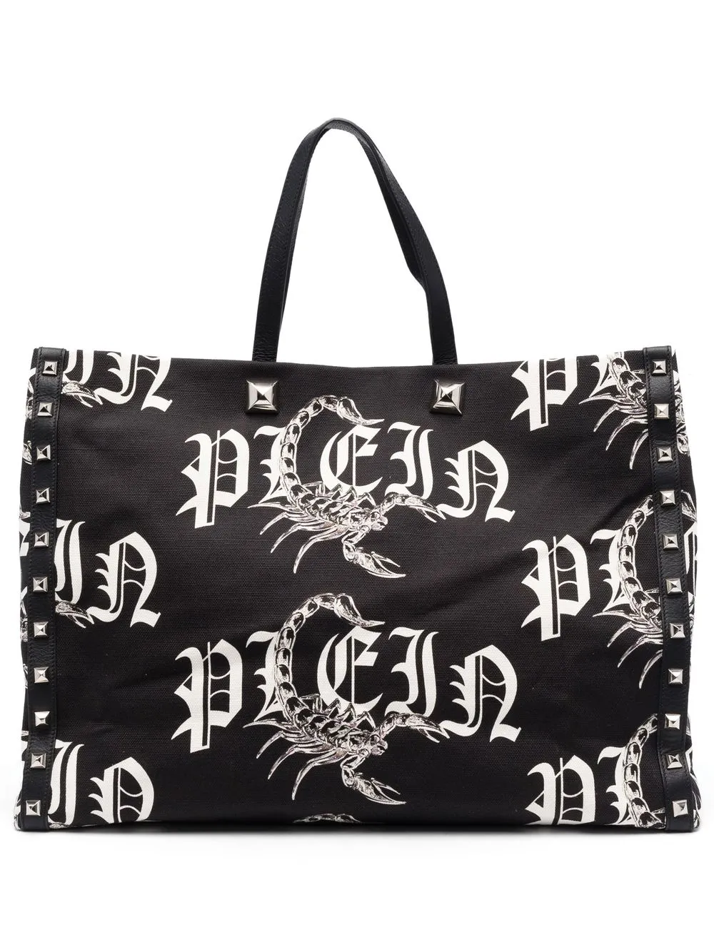 

Philipp Plein scorpion-print tote-bag - Black