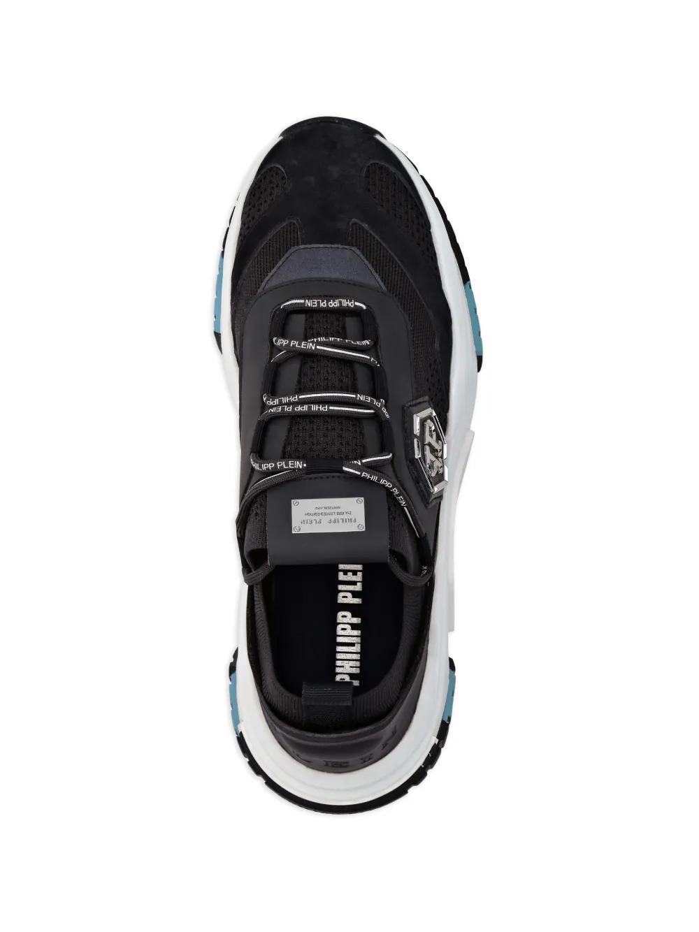Philipp Plein Hexagon low-top sneakers Blauw
