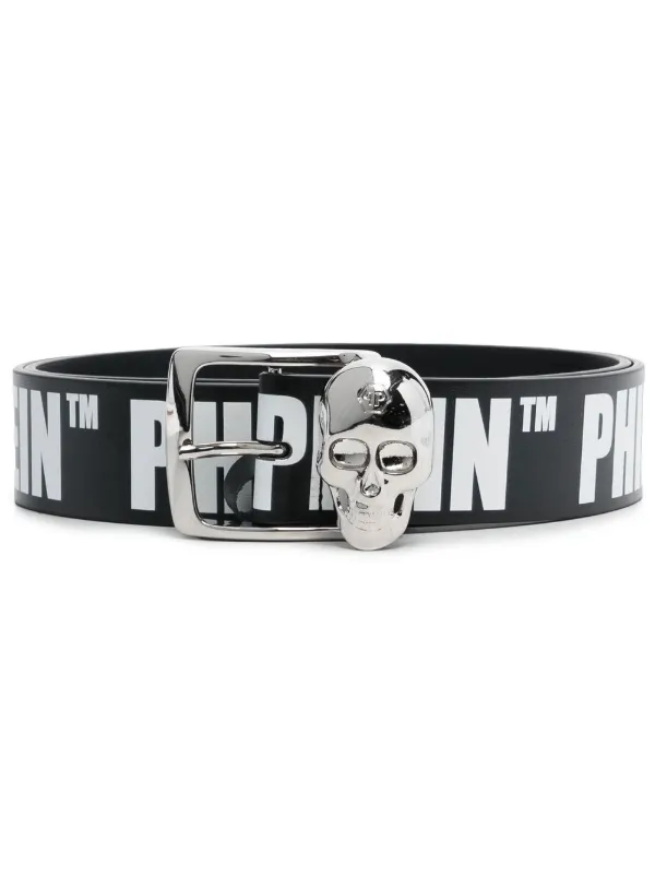 Philipp Plein Leather Print Skull 