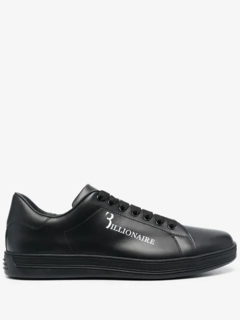 Billionaire logo-print low-top sneakers