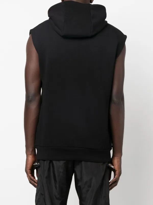Philipp Plein Hexagon ノースリーブ パーカー Philipp Plein Hexagon ノースリーブ パーカー | グレー