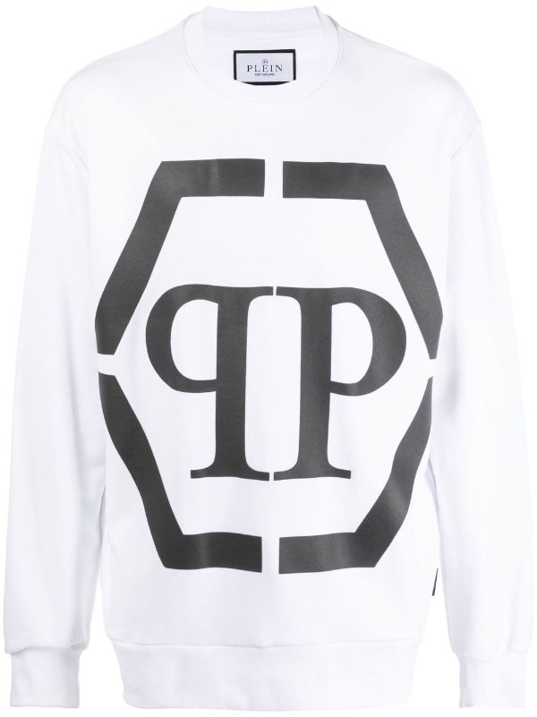logo-print long-sleeve Sweatshirt - Farfetch