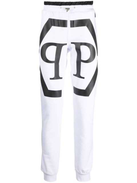 Philipp Plein logo-print track pants Men