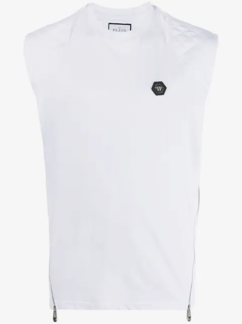 Philipp Plein chaleco Hexagon capitonada