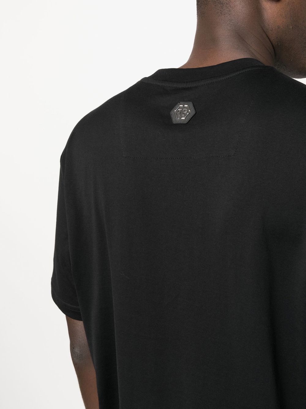 Shop Philipp Plein Short Sleeve T-shirt In Black