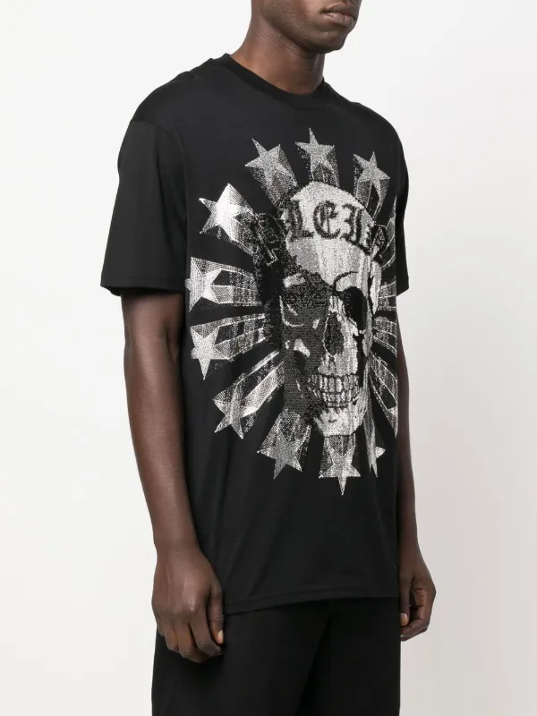 PHILIPP PLEIN Tシャツ ラウンドネック Philipp Plein ラウンドネック Tシャツ | ニュートラル