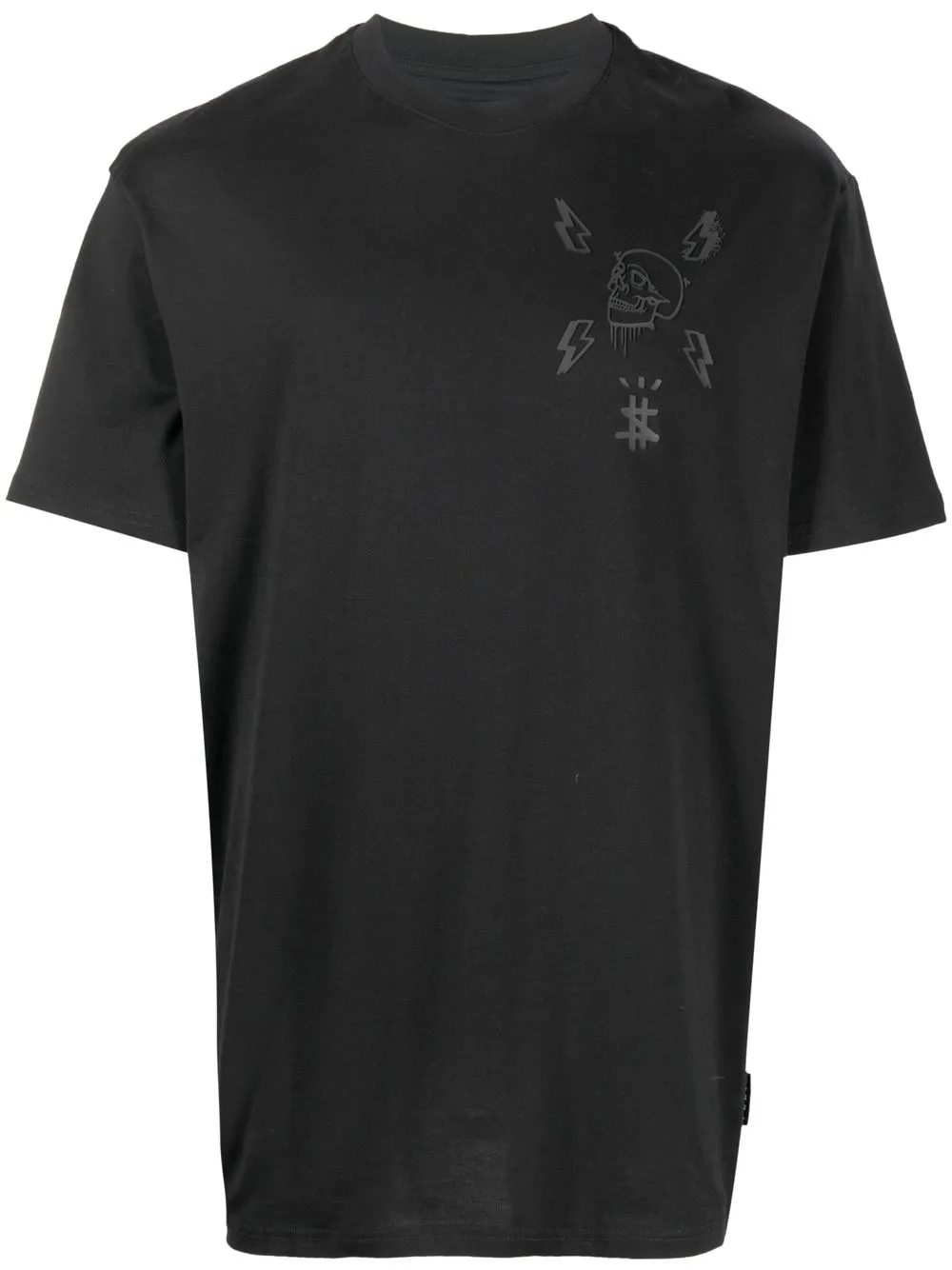 

Philipp Plein playera con estampado Skull - Negro