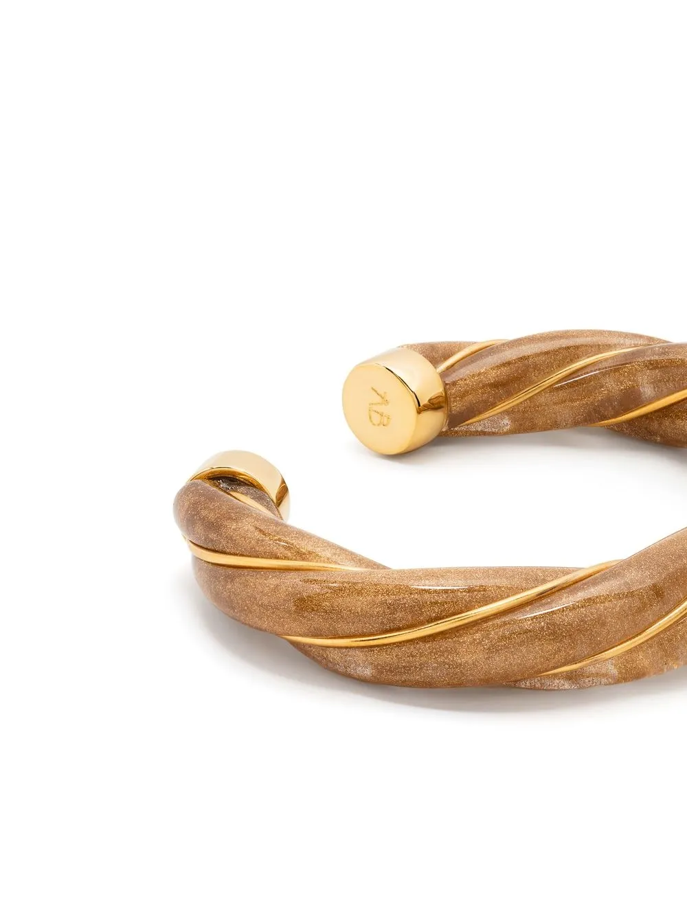  Aurelie Bidermann Diana Armreif   Gold 
