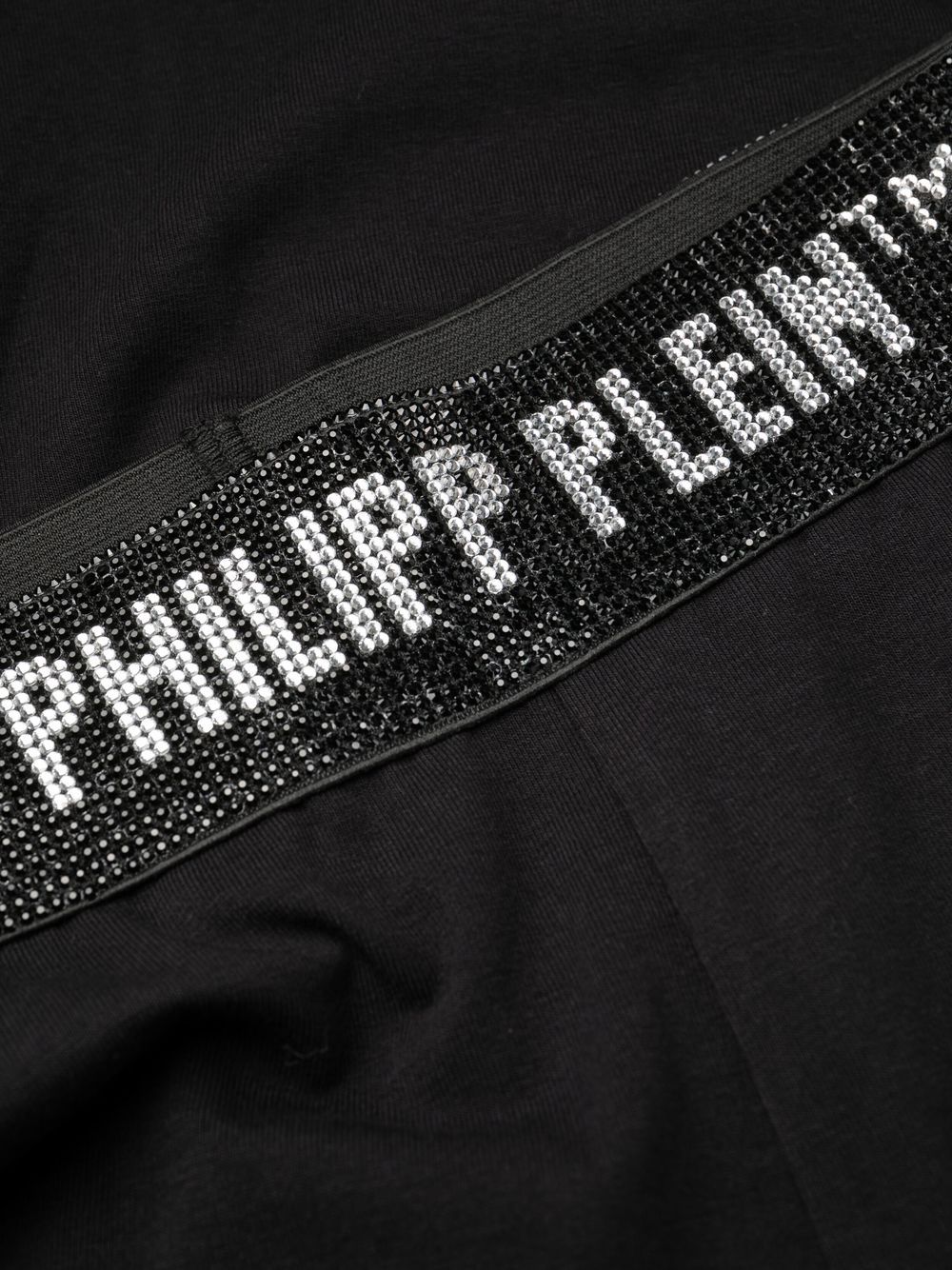 Philipp Plein gem logo-waistband leggings Women