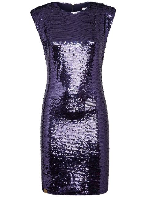 Philipp Plein sequin-embellished sleeveless dress Women