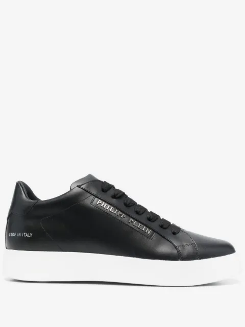 Philipp Plein low-top leather sneakers