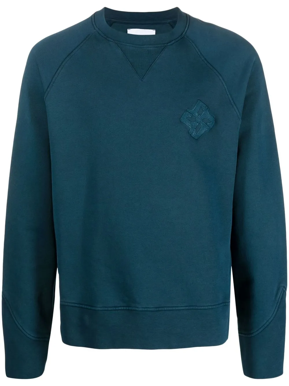 

Tagliatore embroidered-logo sweatshirt - Green