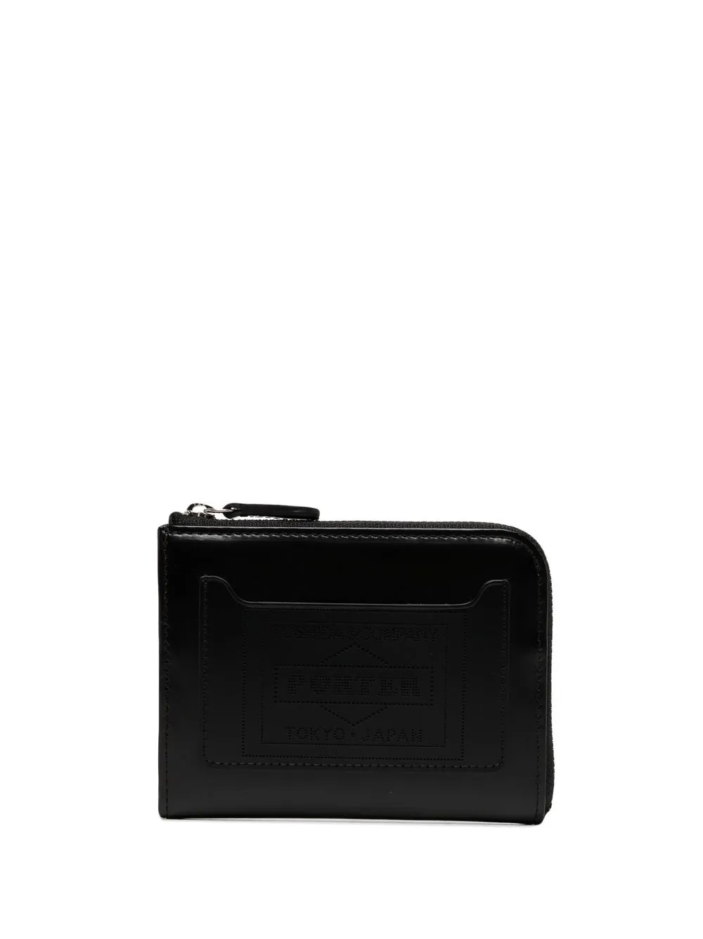 

Porter-Yoshida & Co. cartera con parche del logo - Negro