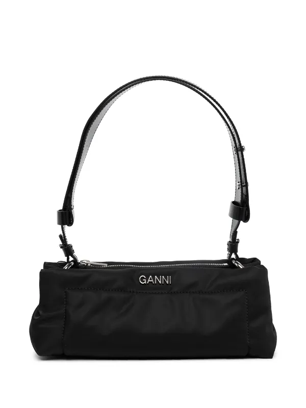 太めのハンドルが可愛く新品 タグ付 GANNI pillow bag ショルダーバッグ パデット