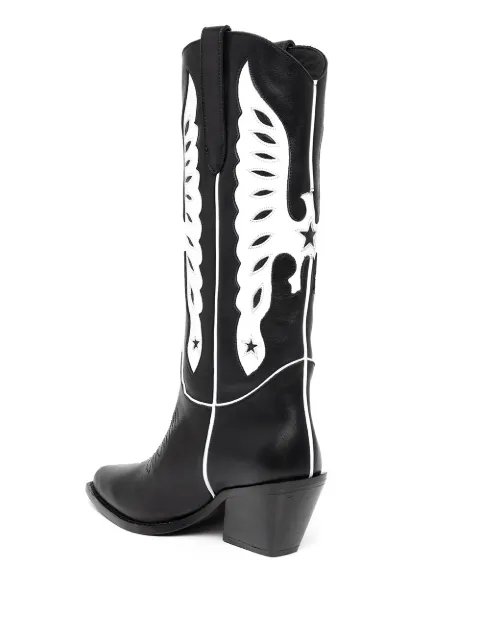 anine bing cowboy boots
