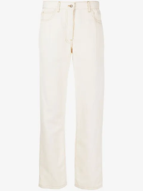 Giuliva Heritage Taillenjeans mit geradem Bein